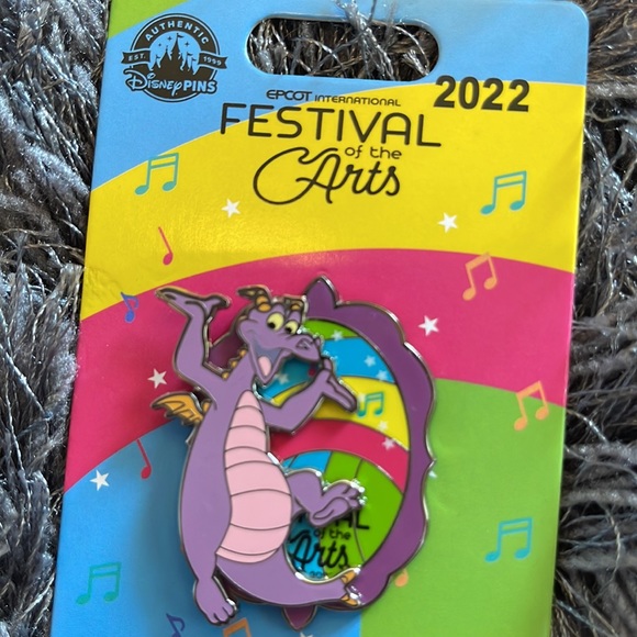 Epcot Festval of the Arts Figment Pin - Picture 3 of 5